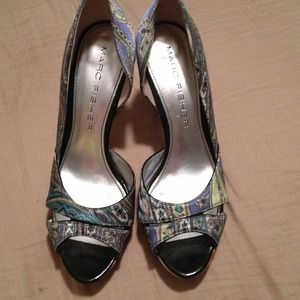 Mark fisher paisley heels