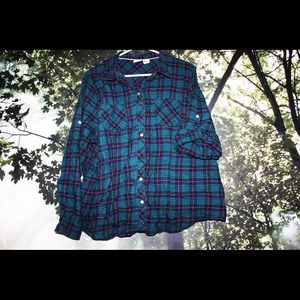 SOLD!!!  PLUS SIZE -  LL Bean Plaid Flannel