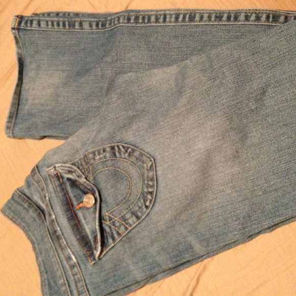 True religion boot/straight leg jeans