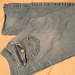 True religion boot/straight leg jeans