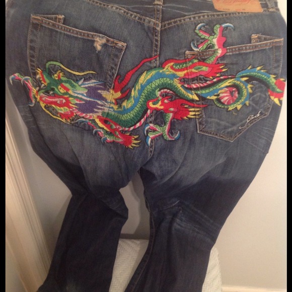Mens Ed Hardy Jeans!