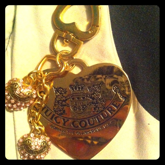 🚫TRADED🚫🎀Juicy Couture keychain🎀