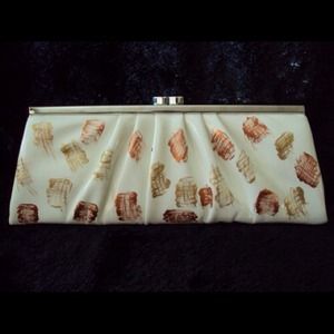 Graffiti Print Clutch Bag