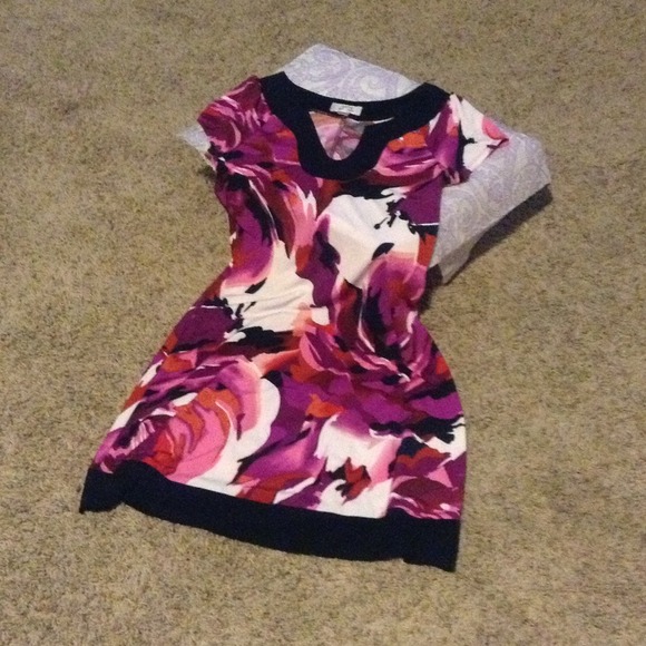 Fuchsia Fused Dress