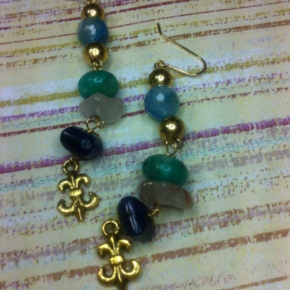 #11.    💯 Genuine Stones Southwestern style 3pc - Picture 4 of 4