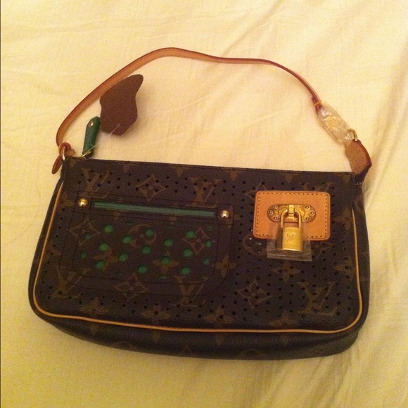 Louis Vuitton Monogram Perforation Pochette