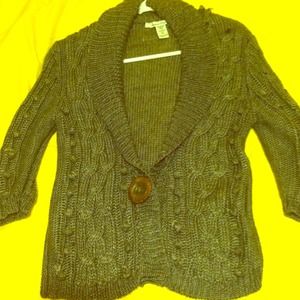 American rag gray sweater