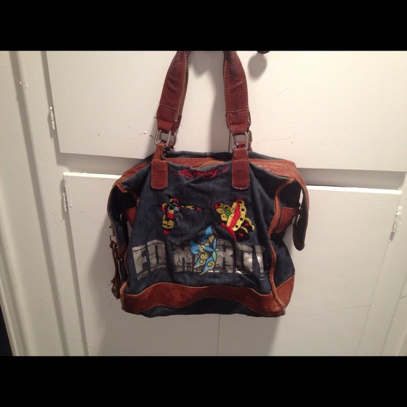 Ed Hardy Designer Handbag Vintage - Picture 1 of 2