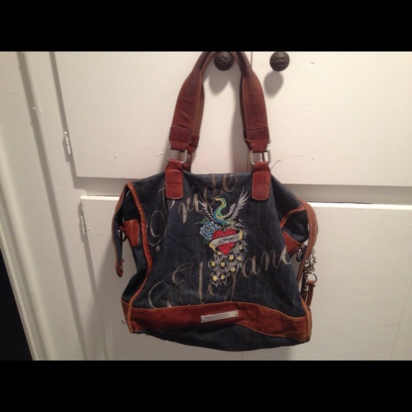 Ed Hardy Designer Handbag Vintage - Picture 2 of 2