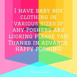 Newborn sizes to 12months