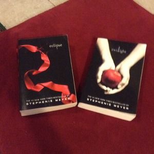 Twilight and Eclipse soft cover books