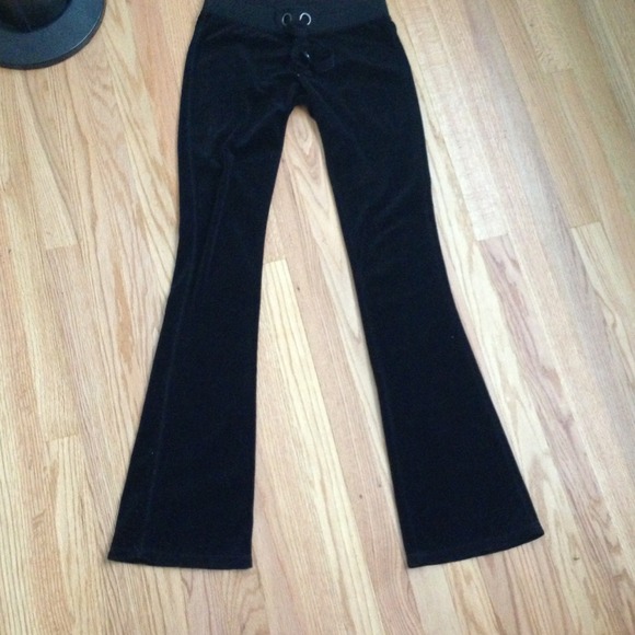 Juicy velour fitted sweats