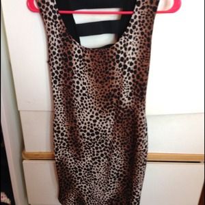 Cheetah dress
