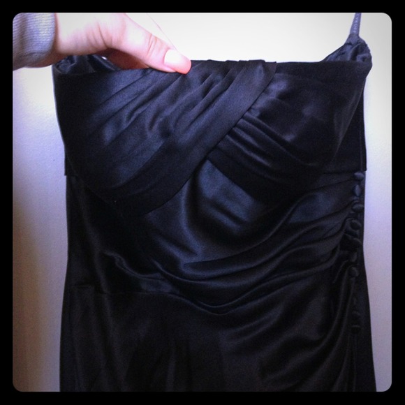 Hold !!!!Black long tube gown