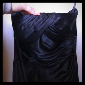 Hold !!!!Black long tube gown