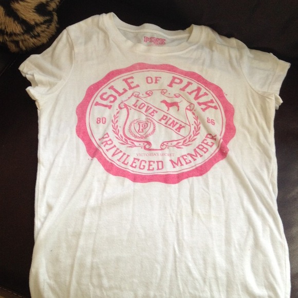 VS pink short sleeve shirt. Size XS.