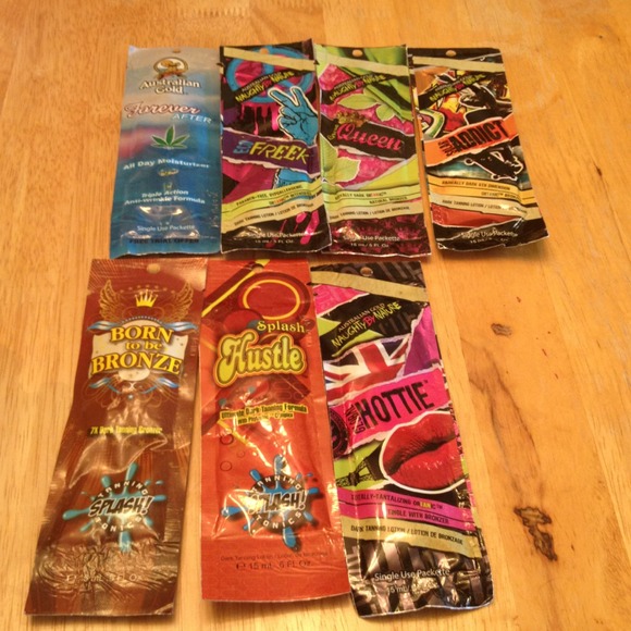 Tanning lotion and AE jean bundle