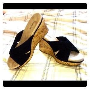 Brand new wedge heel sandals