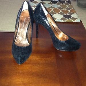 BCBG black heels.