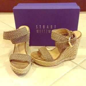 Stuart Weitzman Shoes - STUART WEITZMAN "Alex" Espadrilles, swamp crochet Stuart Weitzman Shoes - STUART WEITZMAN "Alex" Espadrilles, swamp crochet