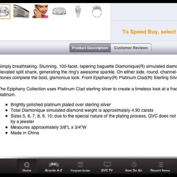 Diamonique 100 facet 🌟🌟SOLD🌟🌟 - Picture 3 of 4