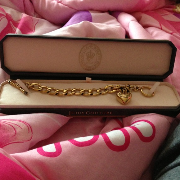 Juicy couture starter charm bracelet.