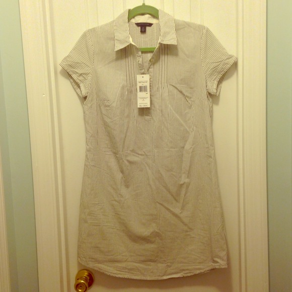 💥SOLD💥Women's Tommy Shirt Dress, Striped