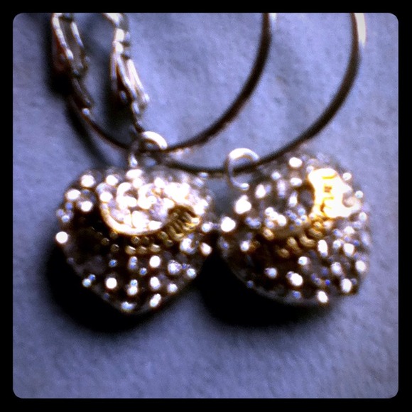 Authentic Juicy Couture earrings.