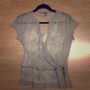 Bundle for Anita:  Lace top & Coach Bag