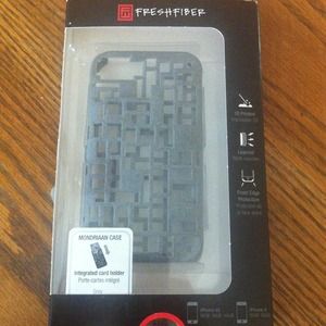 iPhone 4 or 4s phone case with card holder