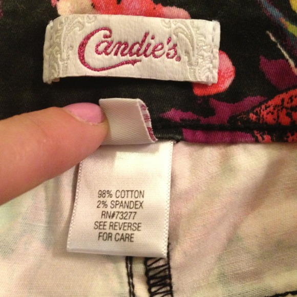 💕 Candies Floral skinny jeans - Picture 4 of 4