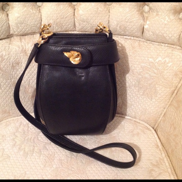 Lucien Piccard Black Formal Shoulderbag - Picture 3 of 4
