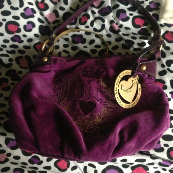 Purple juicy couture tote