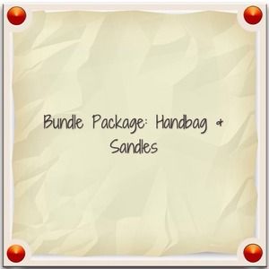 Handbag & Sandles