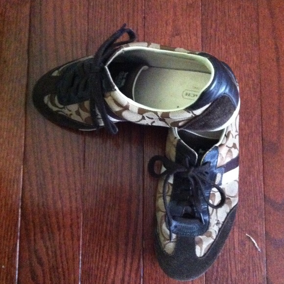 Coach Shoes - Size 10 authentic coach tennis shoes
