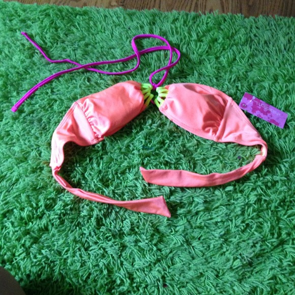bandeau bathing suit NWT