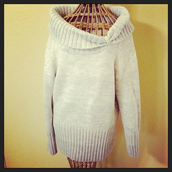 Cowl neck sweater- super cozy!!!