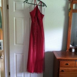 Raspberry dress