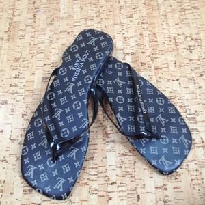 Louis Vuitton flip flops
