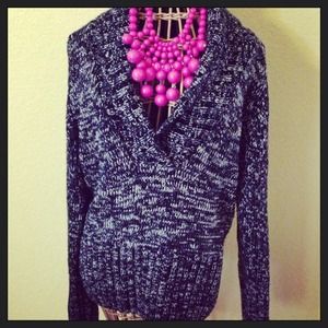 ♻Trade♻Sweater with Silver Sparkle!