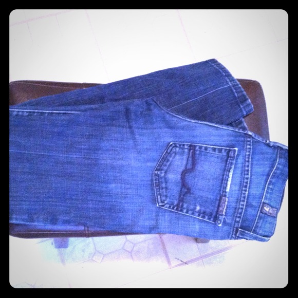 Authentic 7 for all Mankind straight leg denim 24