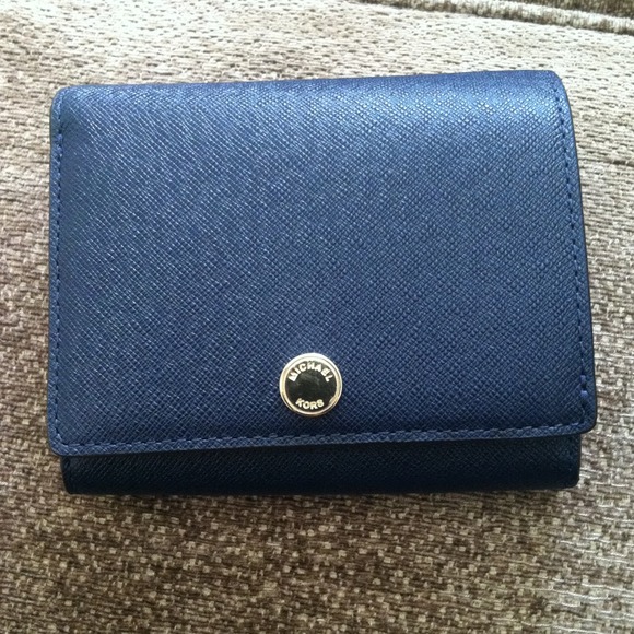 Turquoise Michael kors wallet/coin purse
