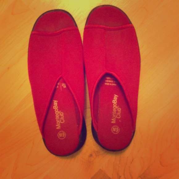 Red shoes
