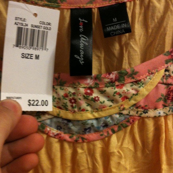 Yellow camisole top - Picture 2 of 2