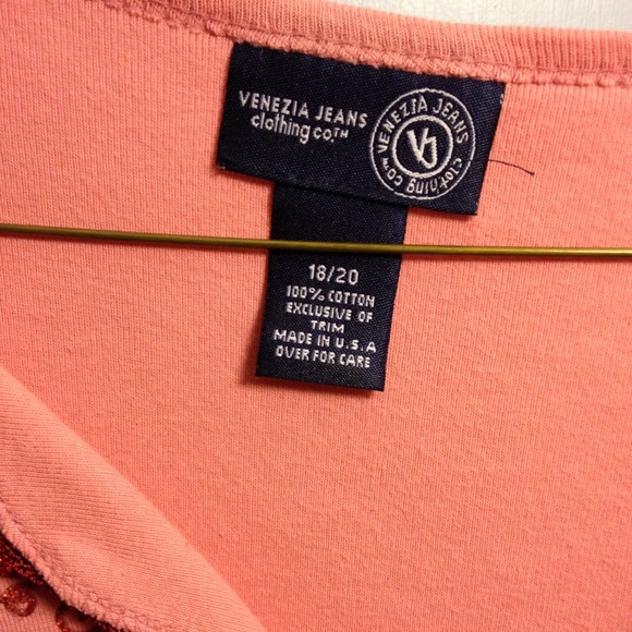 Pink with maroon embroidery - Picture 2 of 3