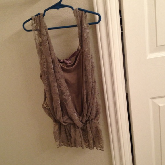 Beautiful grey blouse