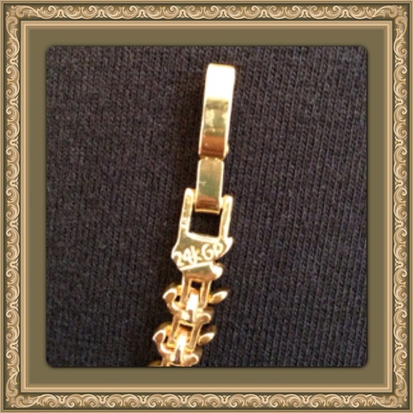 💎24K gold plated bling bracelet💎 - Picture 3 of 4