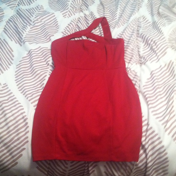 Red dress