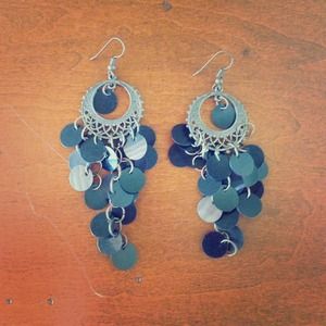 Black earrings