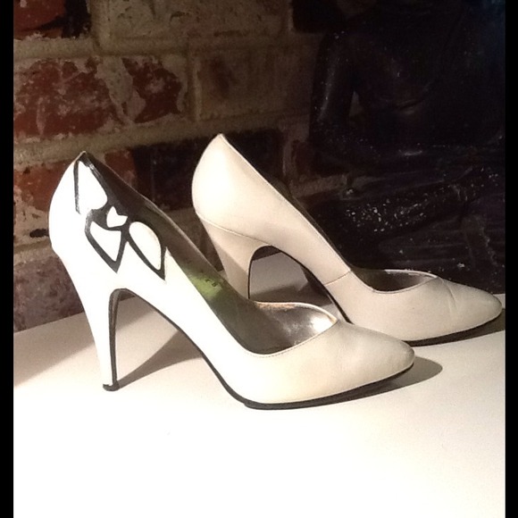 Vintage 70s/80s all leather heels